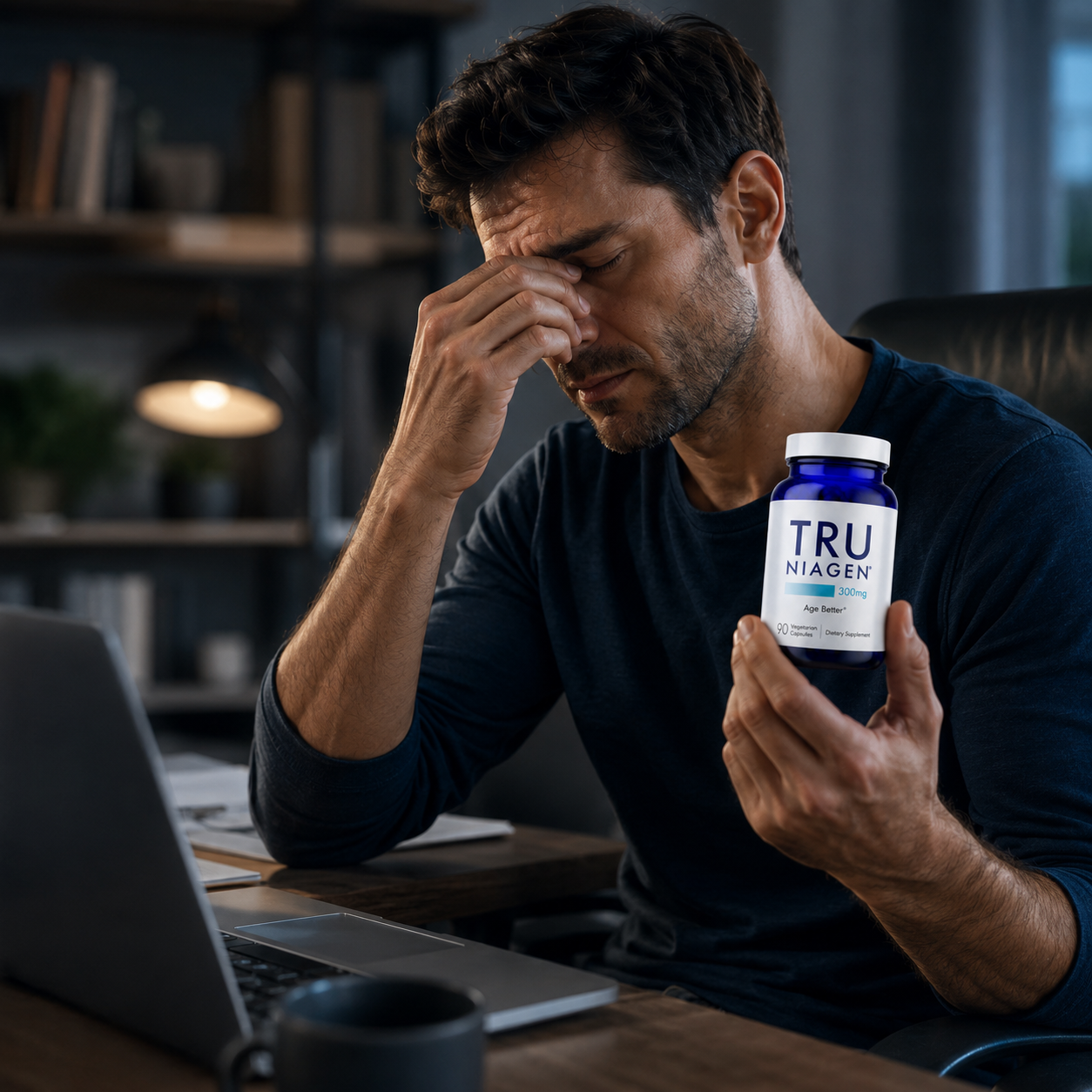 TRU NIAGEN® 300mg NAD+ Cellular Energy Support – 90 Cápsulas