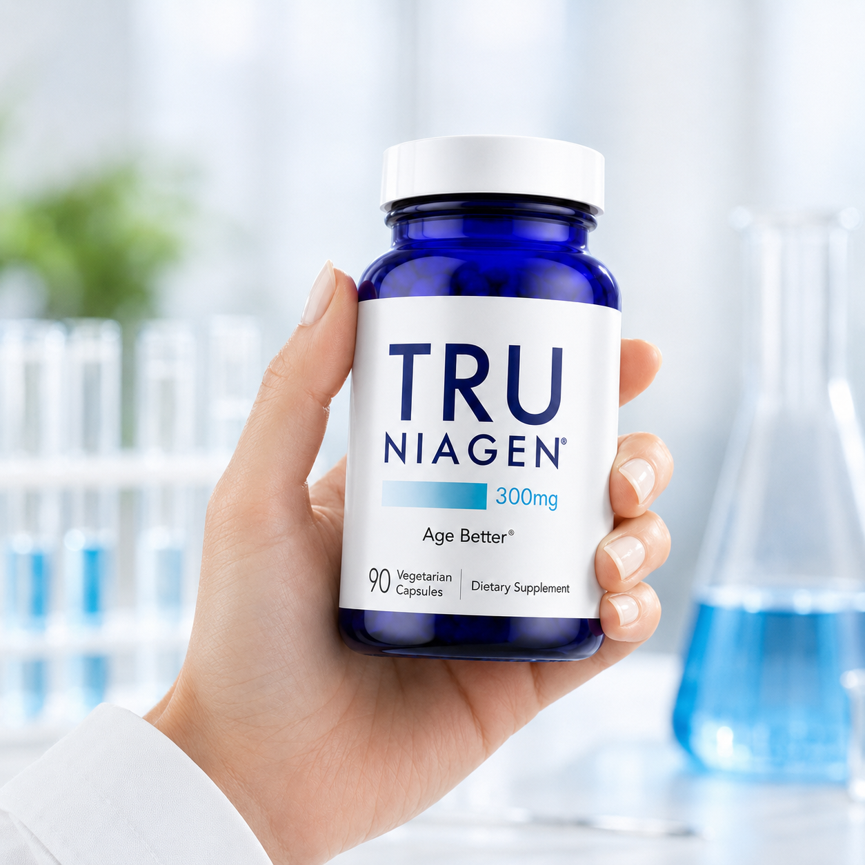 TRU NIAGEN® 300mg NAD+ Cellular Energy Support – 90 Cápsulas
